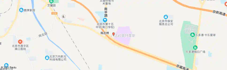 北京拉斐水岸_公交站地图_北京公交_妙搜公交查询2025