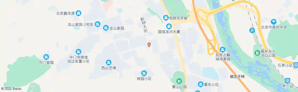 北京新桥南街_公交站地图_北京公交_妙搜公交查询2025
