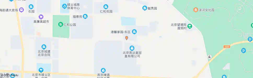 北京南法信村委会_公交站地图_北京公交_妙搜公交查询2025