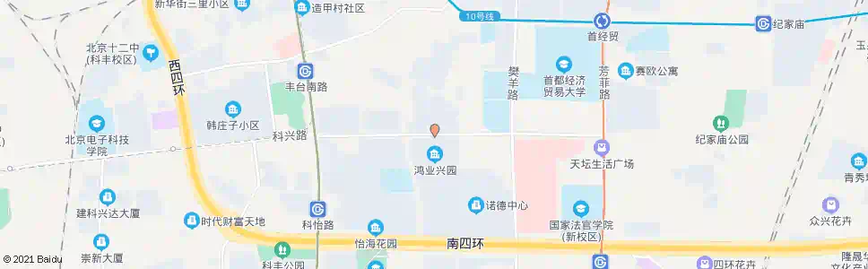 北京鸿业兴园_公交站地图_北京公交_妙搜公交查询2025