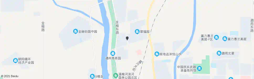 北京翠福园西口_公交站地图_北京公交_妙搜公交查询2025