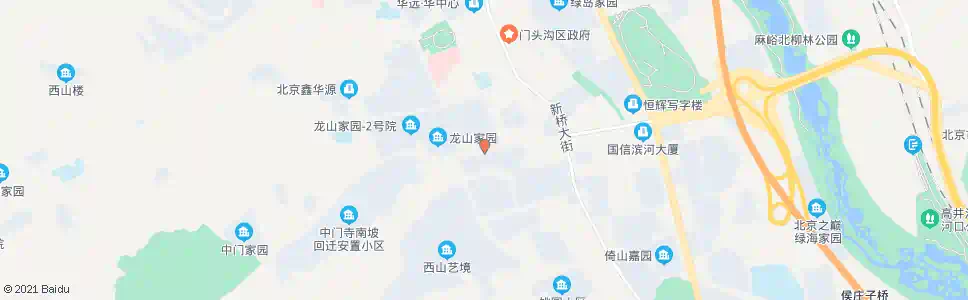 北京大峪南路小区_公交站地图_北京公交_妙搜公交查询2025