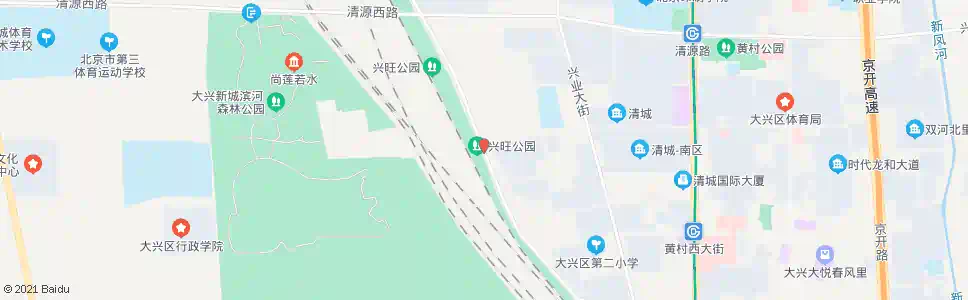 北京兴旺公园_公交站地图_北京公交_妙搜公交查询2025