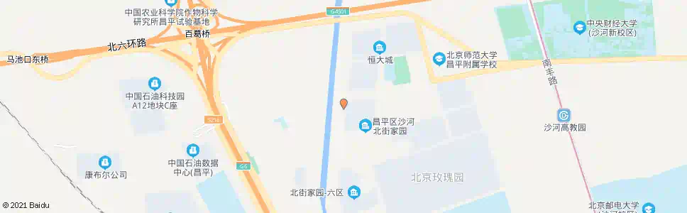 北京北街家园八区西门_公交站地图_北京公交_妙搜公交查询2025