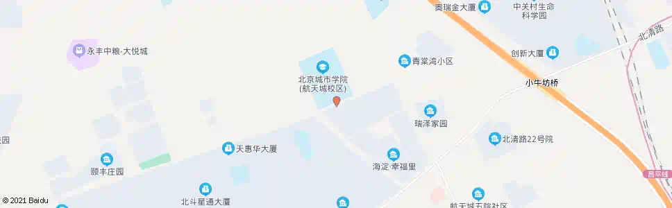 北京皇后店南路_公交站地图_北京公交_妙搜公交查询2025