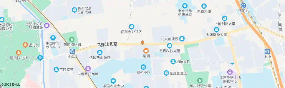 北京菊园_公交站地图_北京公交_妙搜公交查询2025