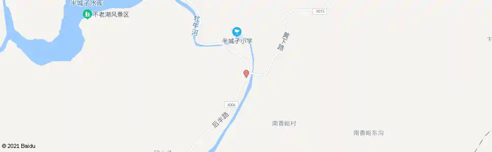 北京半城子_公交站地图_北京公交_妙搜公交查询2025