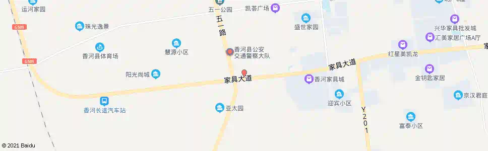 北京香河家具城西口_公交站地图_北京公交_妙搜公交查询2025