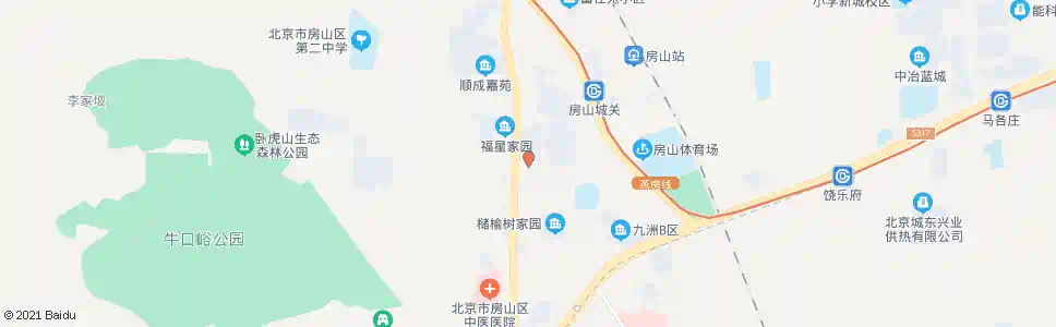 北京房山大角东_公交站地图_北京公交_妙搜公交查询2025