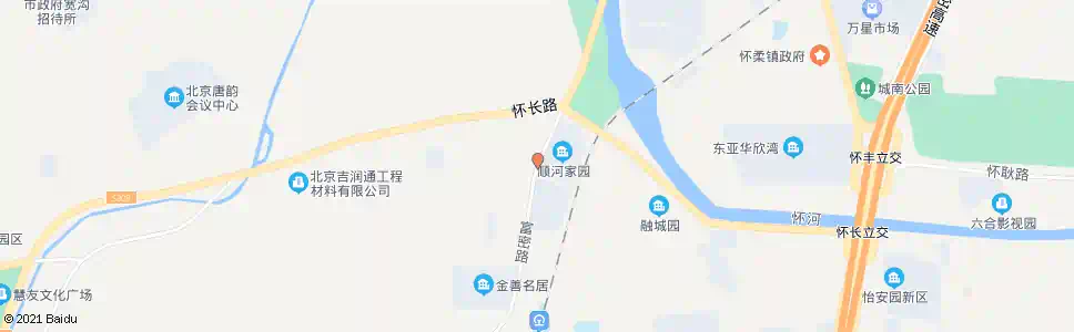 北京庙城西_公交站地图_北京公交_妙搜公交查询2025
