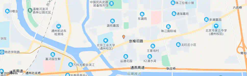 北京焦王庄南口_公交站地图_北京公交_妙搜公交查询2025