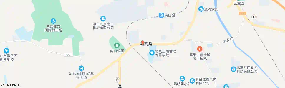 北京南口西大桥_公交站地图_北京公交_妙搜公交查询2025