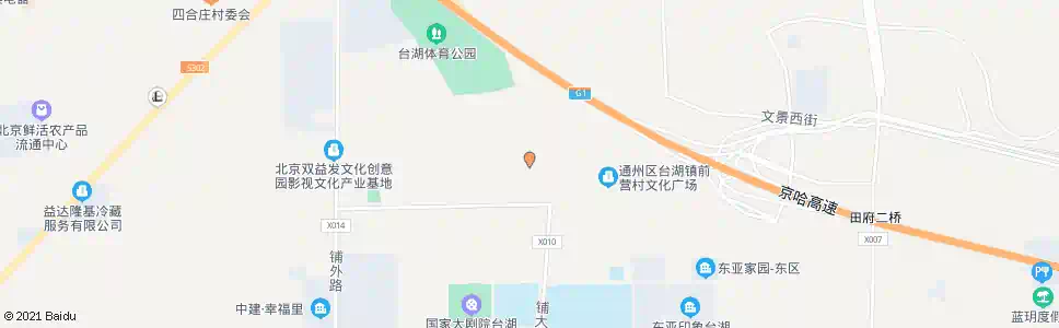 北京前营村_公交站地图_北京公交_妙搜公交查询2025