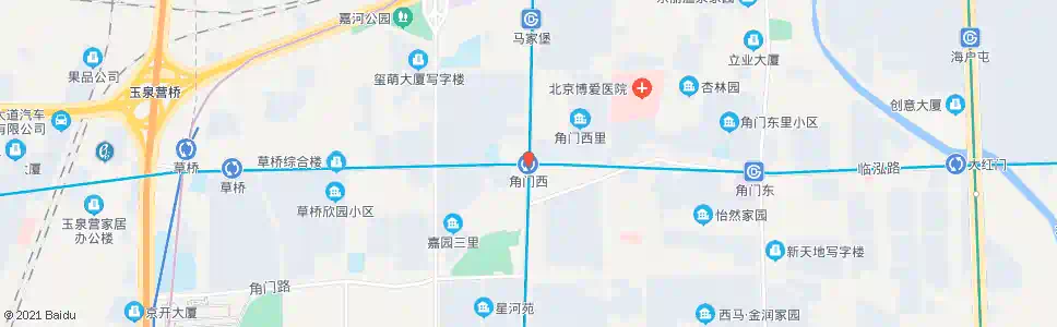 北京地铁角门西站_公交站地图_北京公交_妙搜公交查询2025