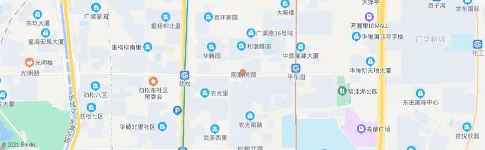 北京南磨房_公交站地图_北京公交_妙搜公交查询2025