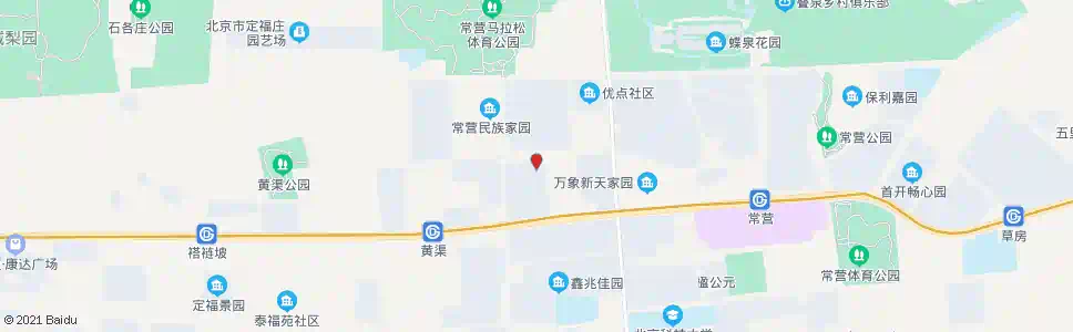北京管庄(常营)_公交站地图_北京公交_妙搜公交查询2025
