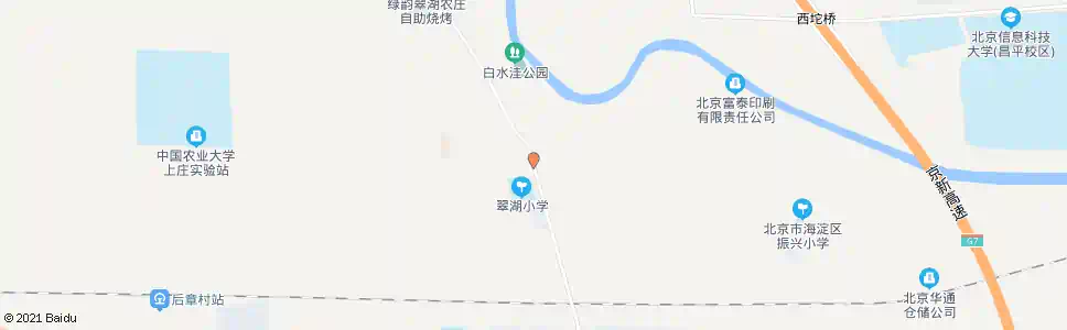北京白水洼_公交站地图_北京公交_妙搜公交查询2025