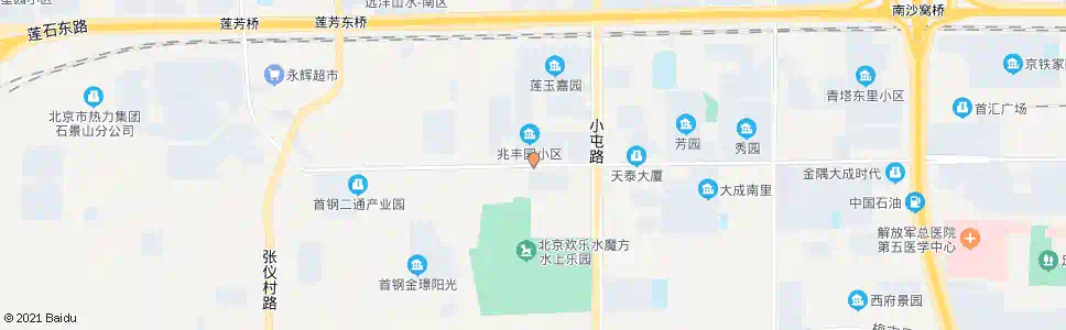 北京吴家村路东口_公交站地图_北京公交_妙搜公交查询2025