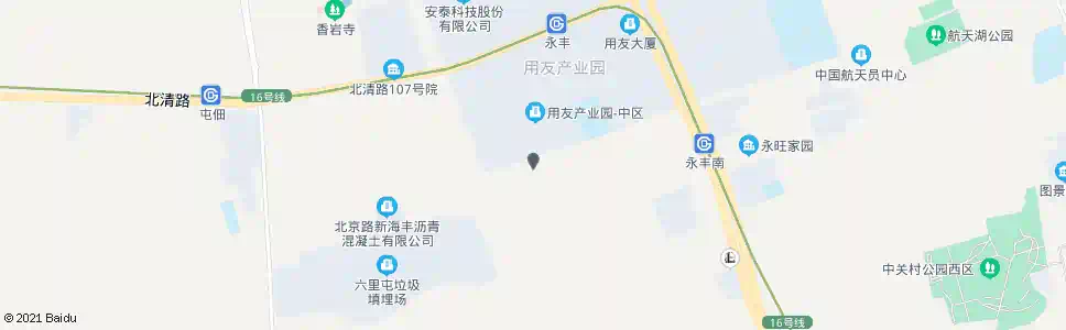 北京赵庄子北站_公交站地图_北京公交_妙搜公交查询2025