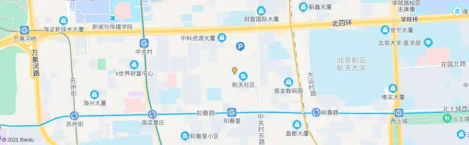 北京中关村南路东口_公交站地图_北京公交_妙搜公交查询2025
