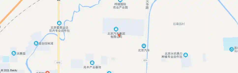 北京北汽北门_公交站地图_北京公交_妙搜公交查询2025