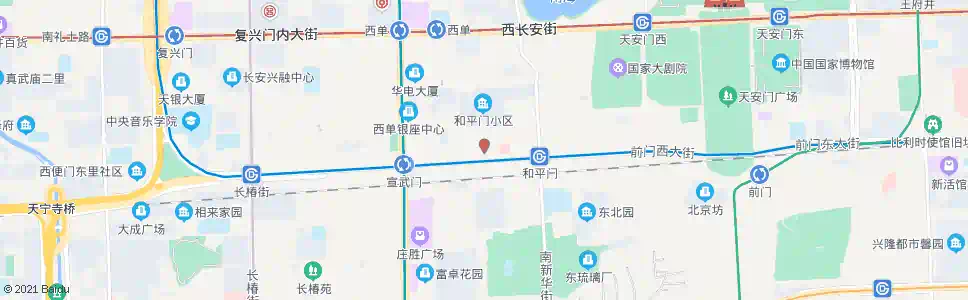 北京教育部_公交站地图_北京公交_妙搜公交查询2025