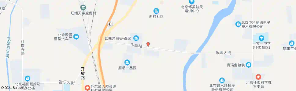 北京新峰_公交站地图_北京公交_妙搜公交查询2025