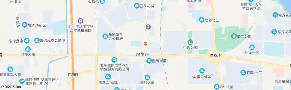 北京梅沟营北_公交站地图_北京公交_妙搜公交查询2025