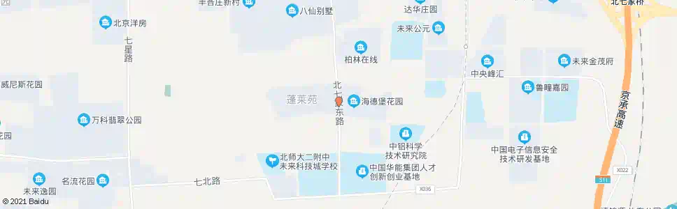 北京岭上村_公交站地图_北京公交_妙搜公交查询2025