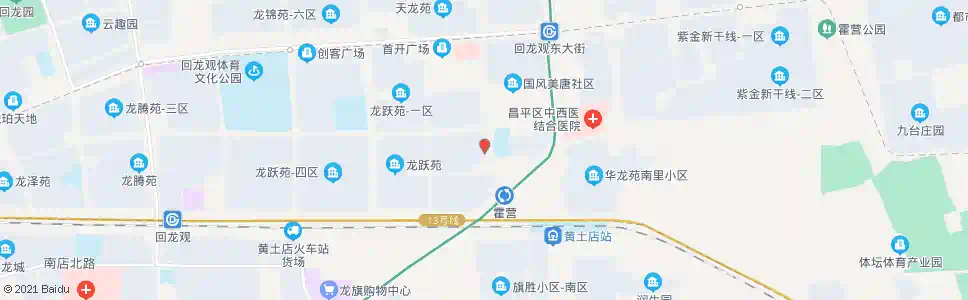 北京龙跃苑东四区东门_公交站地图_北京公交_妙搜公交查询2025