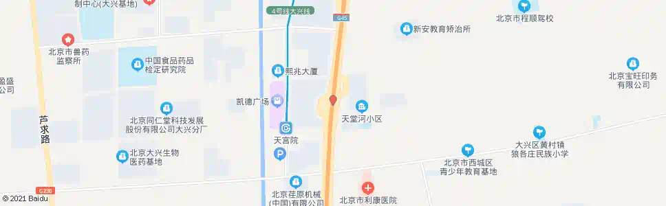 北京天堂河公墓_公交站地图_北京公交_妙搜公交查询2025