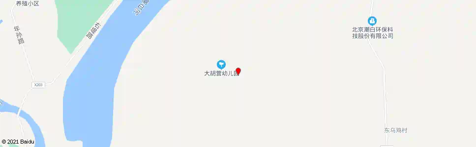 北京大胡营东_公交站地图_北京公交_妙搜公交查询2025