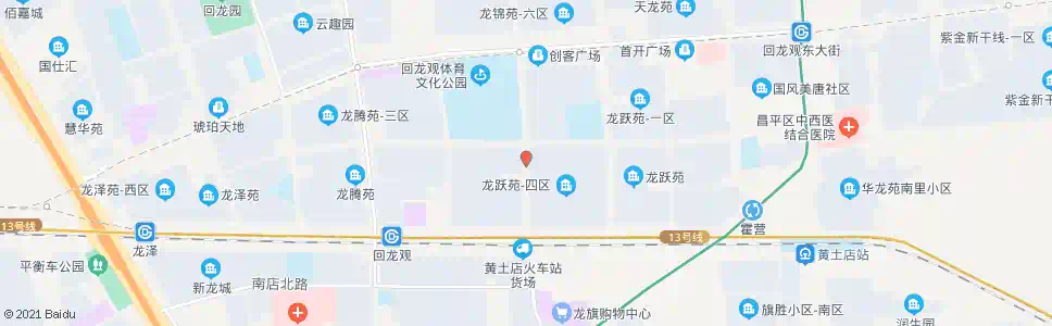 北京龙腾苑四区东门_公交站地图_北京公交_妙搜公交查询2025