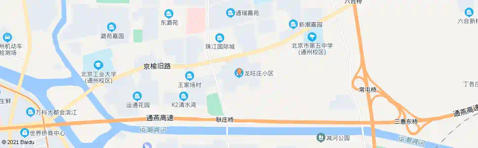 北京龙旺庄小区北口_公交站地图_北京公交_妙搜公交查询2025