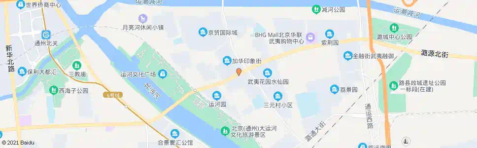 北京百合湾小区_公交站地图_北京公交_妙搜公交查询2025