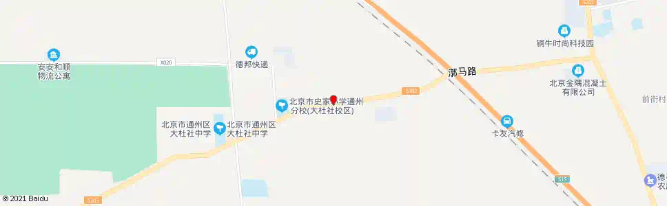 北京小杜社_公交站地图_北京公交_妙搜公交查询2025