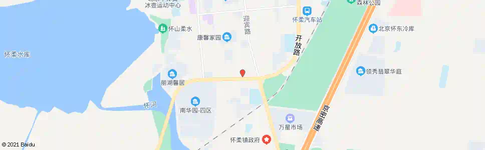 北京怀柔南关加油站_公交站地图_北京公交_妙搜公交查询2025