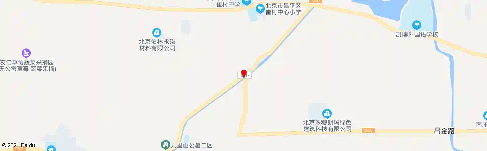 北京西崔村_公交站地图_北京公交_妙搜公交查询2025