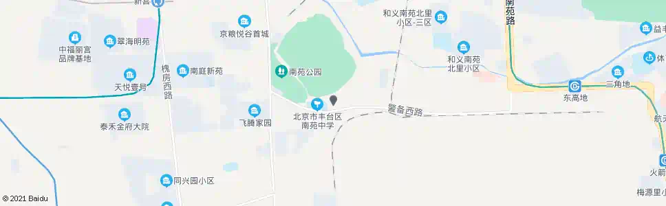北京红房子_公交站地图_北京公交_妙搜公交查询2025