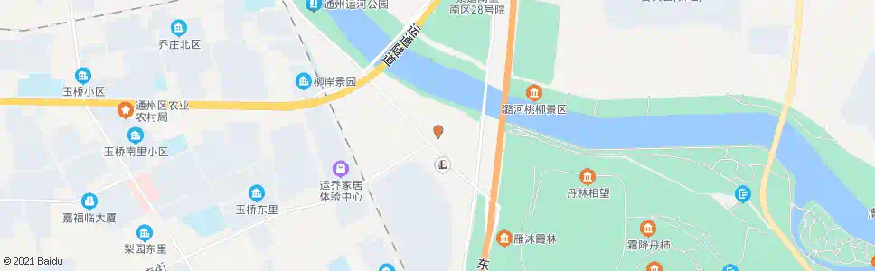 北京通州电厂_公交站地图_北京公交_妙搜公交查询2025