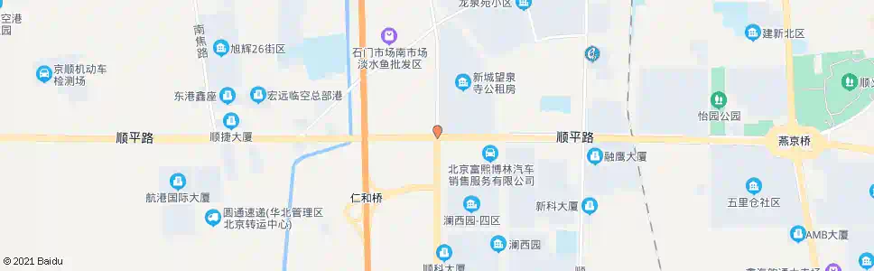 北京望泉桥东_公交站地图_北京公交_妙搜公交查询2025