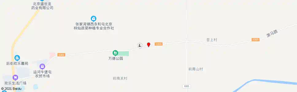 北京西永和屯村_公交站地图_北京公交_妙搜公交查询2025