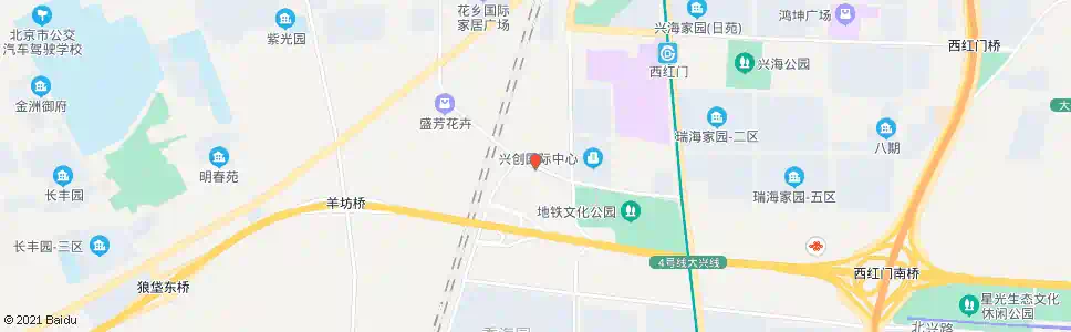 北京宏康路西口_公交站地图_北京公交_妙搜公交查询2025