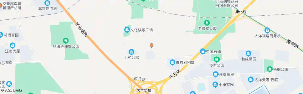 北京横街子_公交站地图_北京公交_妙搜公交查询2025
