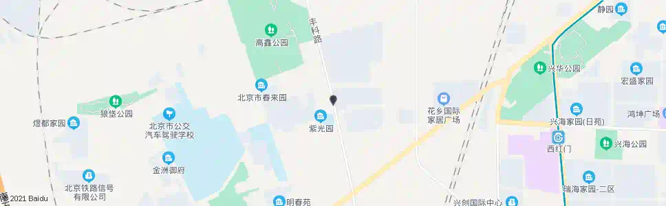 北京高鑫家园_公交站地图_北京公交_妙搜公交查询2025