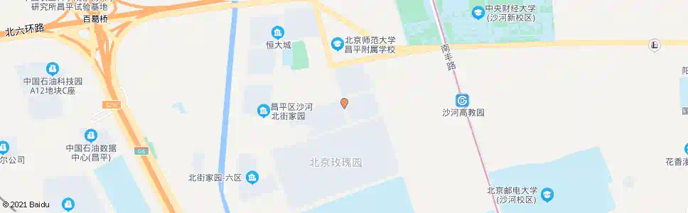 北京北街家园一区_公交站地图_北京公交_妙搜公交查询2025