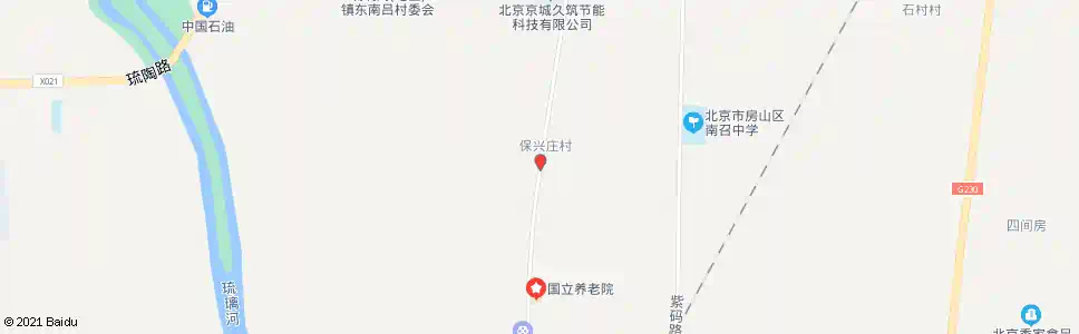 北京保兴庄_公交站地图_北京公交_妙搜公交查询2025