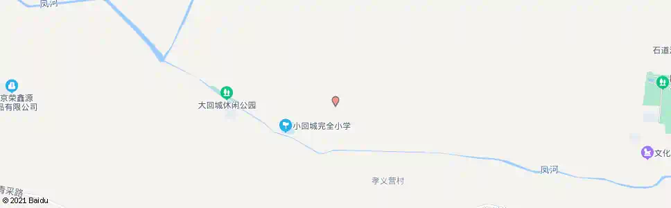 北京小回城村委会_公交站地图_北京公交_妙搜公交查询2025