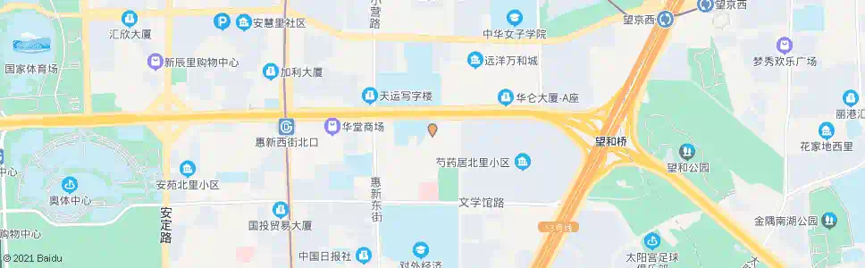 北京北桃园_公交站地图_北京公交_妙搜公交查询2025
