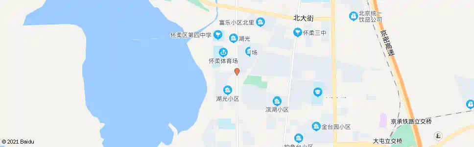北京滨湖北街西口_公交站地图_北京公交_妙搜公交查询2025